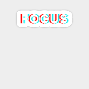 Focus 3D Art Line 80's Style Cool Fashion Sticker